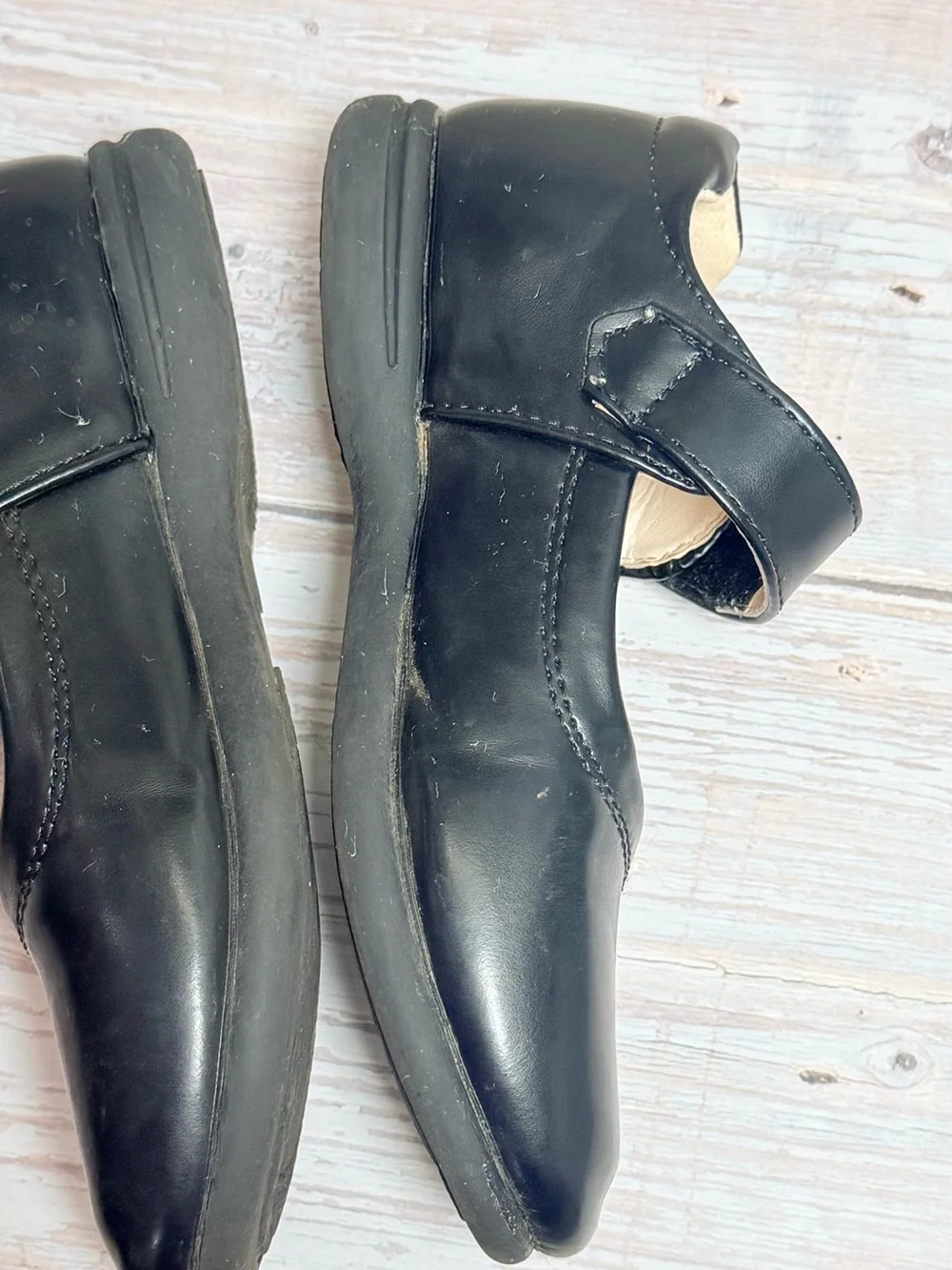 Tong Colour Girls' Black Mary Jane Dress Shoes